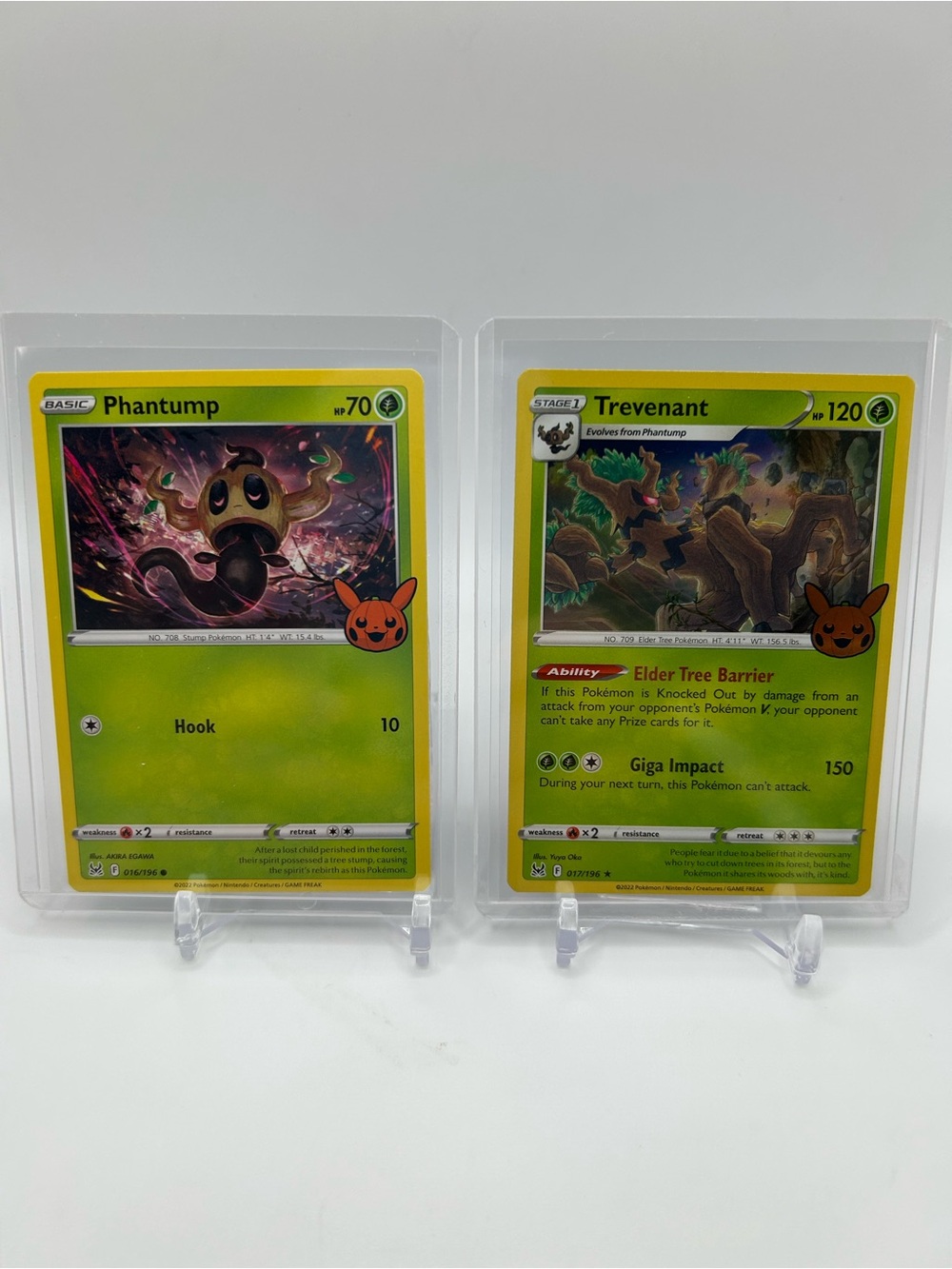 Phantump > Trevenant Pokemon Trick or Trade Trading Cards 🎃